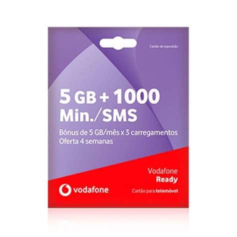 Vodafone Cartão SIM grátis